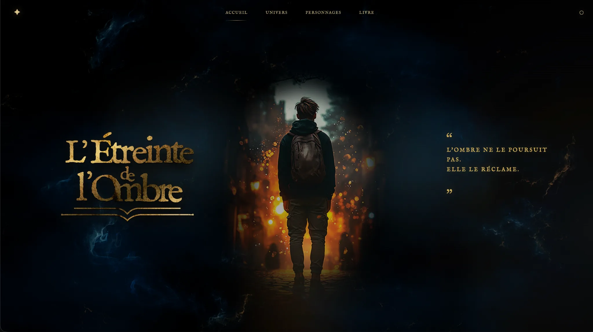 Capture d'écran du site LEDO — accueil