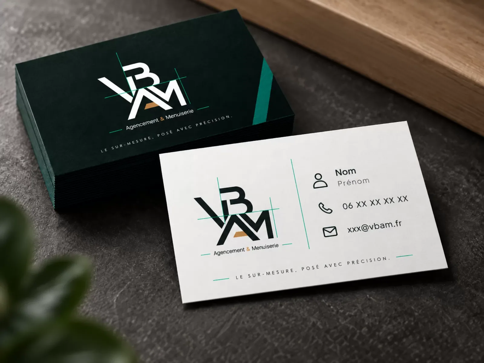 Cartes de visite VBAM